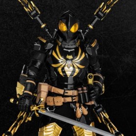 Medieval Knight Spider-Man B&G Version Marvel Dynamic 8ction Heroes 1/9 Action Figure by Beast Kingdom Toys
